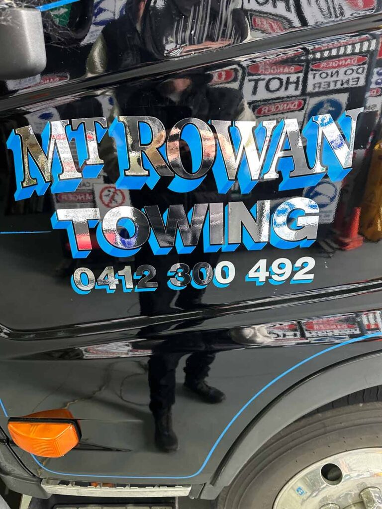 Mt-Rowan-Towing-Truck-Signage-Ballarat