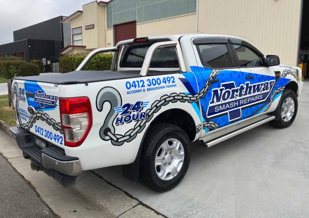 Northway-Smash-Repairs-Ute-Wrap